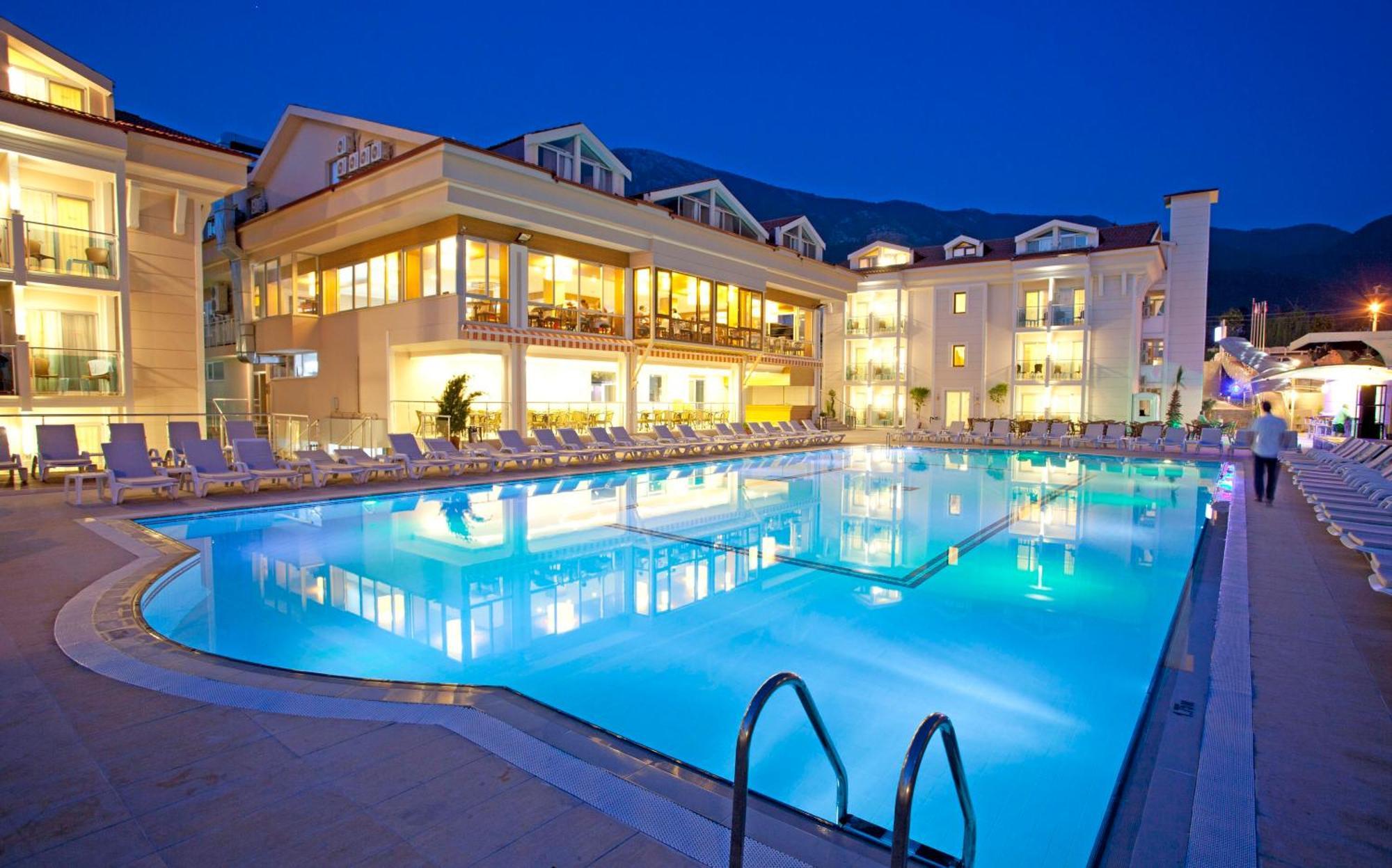 Aes Club Hotel Олудениз Экстерьер фото