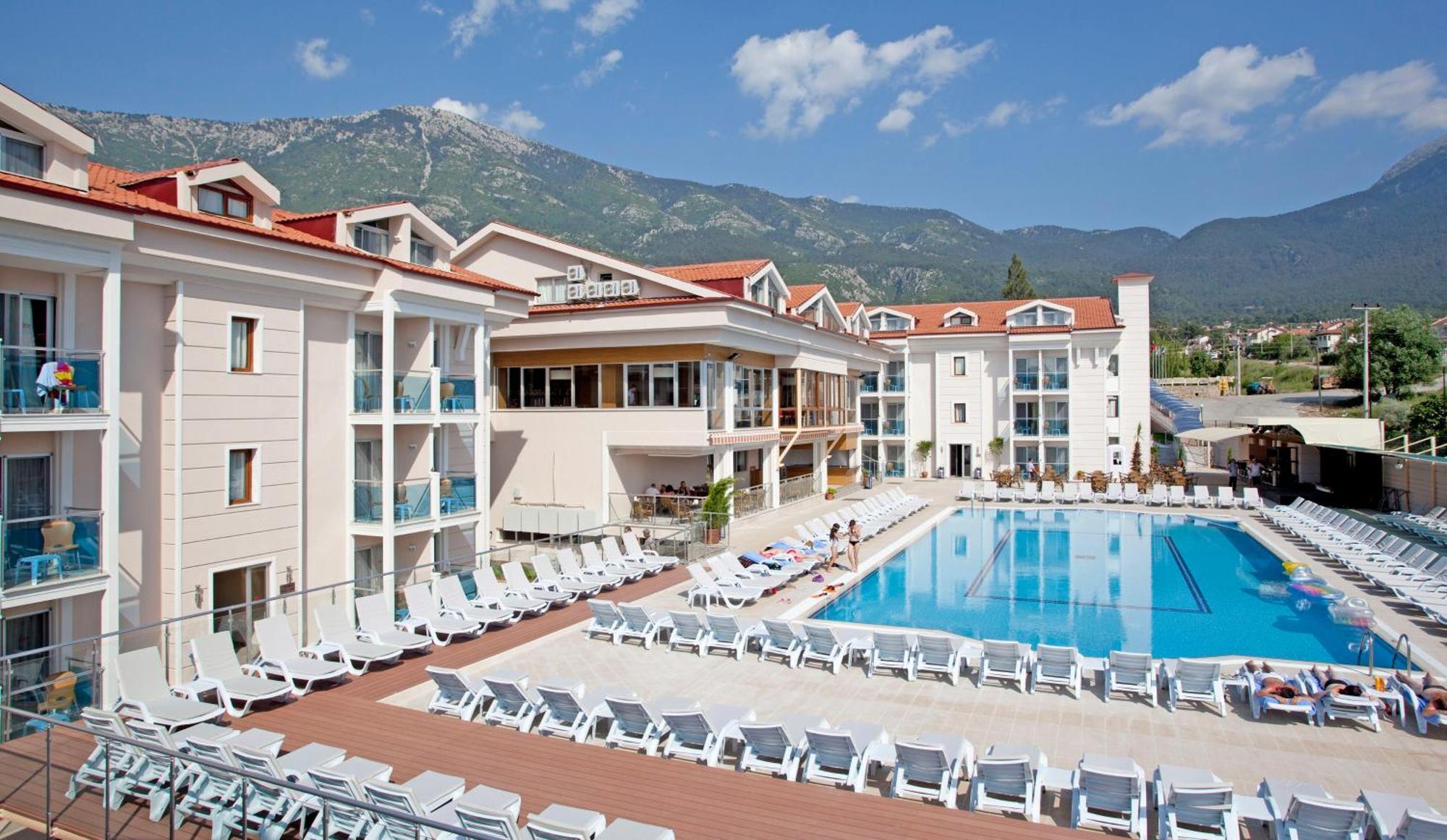 Aes Club Hotel Олудениз Экстерьер фото